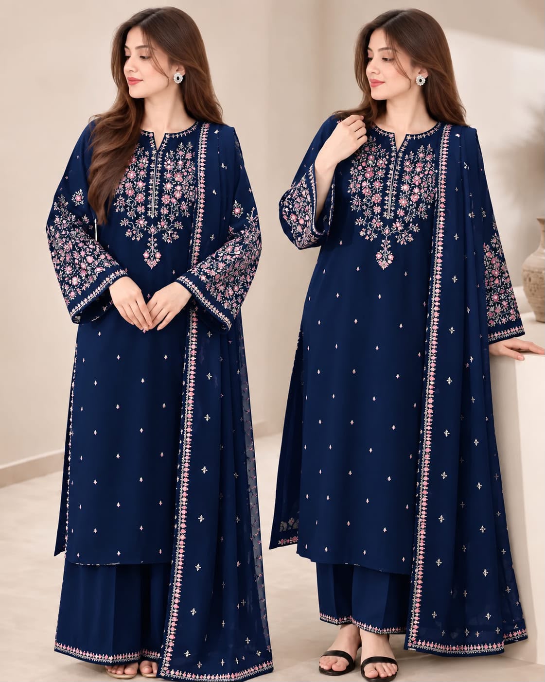 BATIKDHANAK EMBROIDERED 3PCS