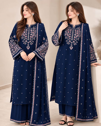 BATIKDHANAK EMBROIDERED 3PCS