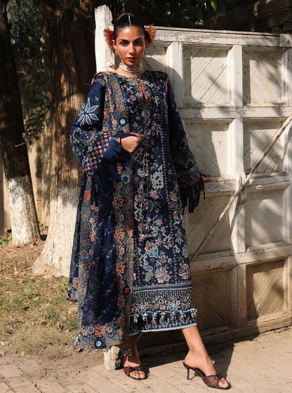 HUSSAIN REHAR  DHANAK  EMBROIDERED 3 PCS