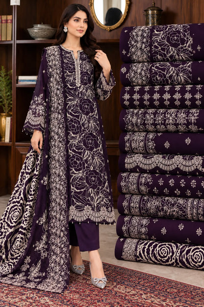 MARIA.B DHANAK  EMBROIDERED 3 PCS