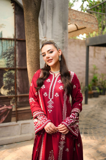 ANEELAS DHANAK EMBROIDERED 3 PCS