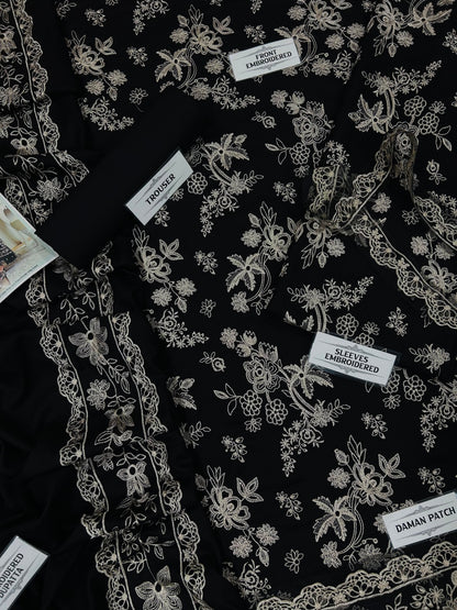 CROSS STICH DHANAK EMBROIDERED 3 pcs