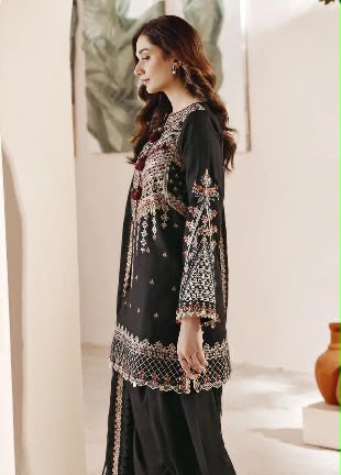 FLORENT DHANAK 3-PIECE EMBROIDERED