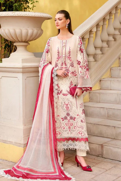 MARIA.B DHNAK EMBORIDERED 3PCS