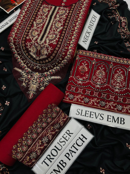 BATIK DHANAK EMBROIDERED 3 PCS