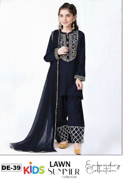 Kids Lawn Eid Special 3 Pcs