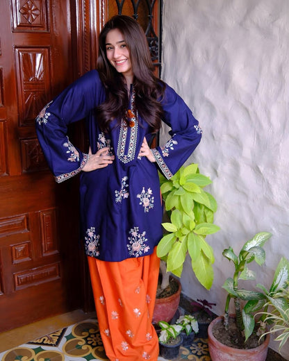 URGE Lawn Embroidered 2 pcs