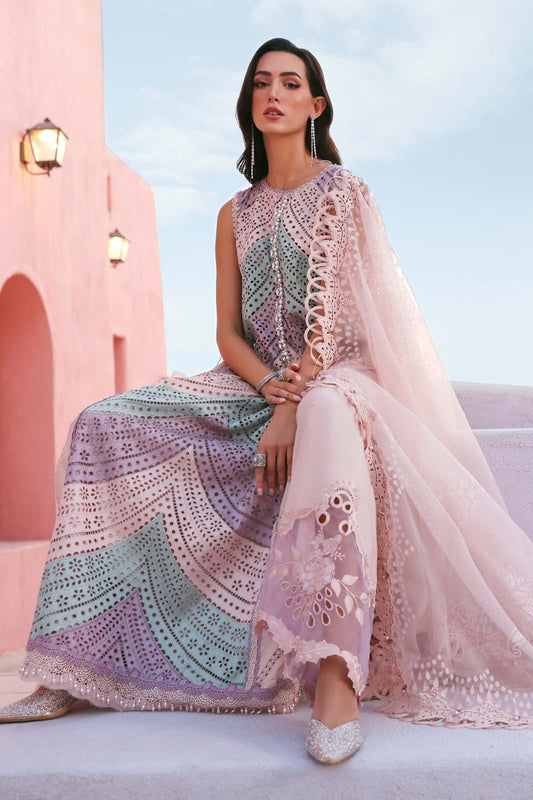 MARIA B LAWN EMBROIDERED 3 PCS