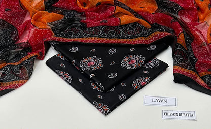 Zainab Chotani Printed Lawn 3 Pcs