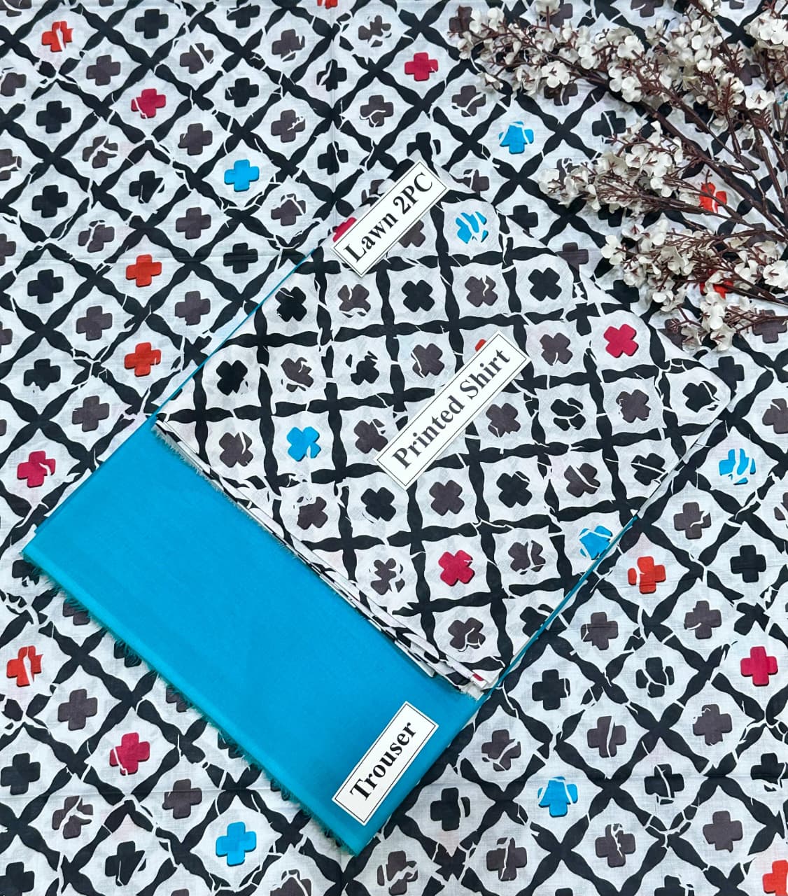 Bonanza Printed Lawn 2 Pcs 530