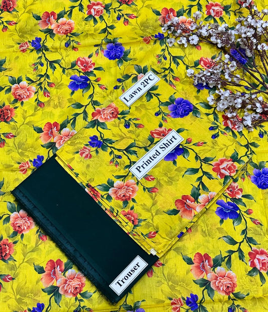 Bonanza Printed Lawn 2 Pcs 515