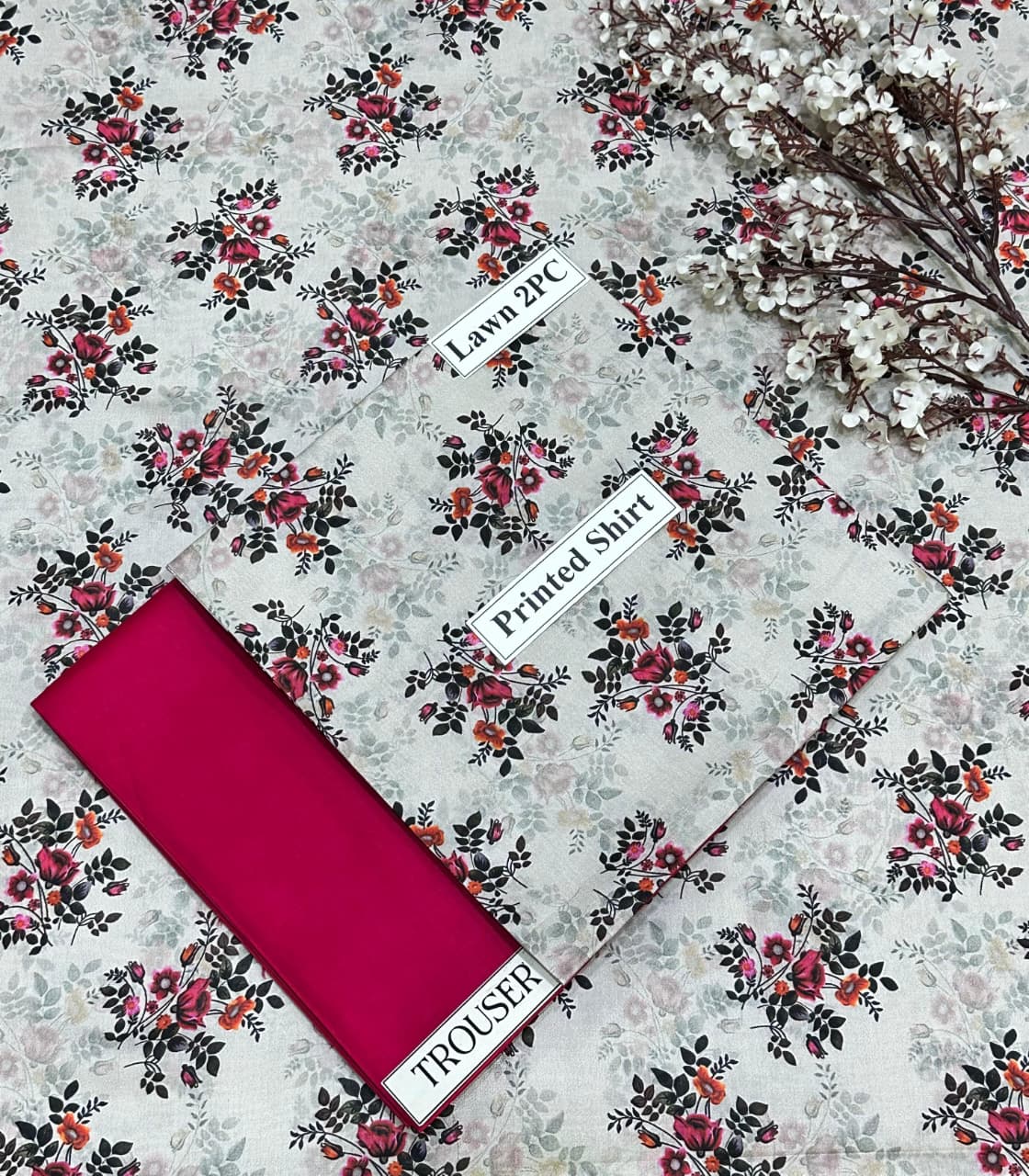 Bonanza Printed Lawn 2 Pcs 514