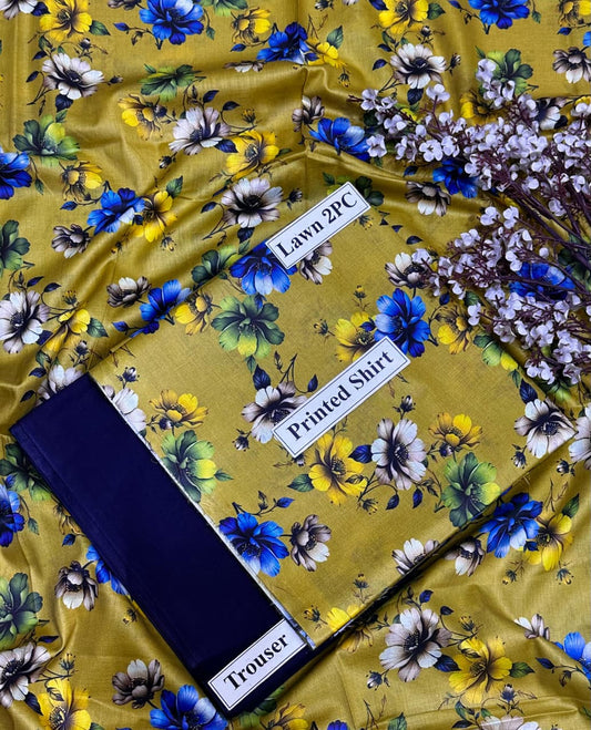 Bonanza Printed Lawn 2 Pcs 533