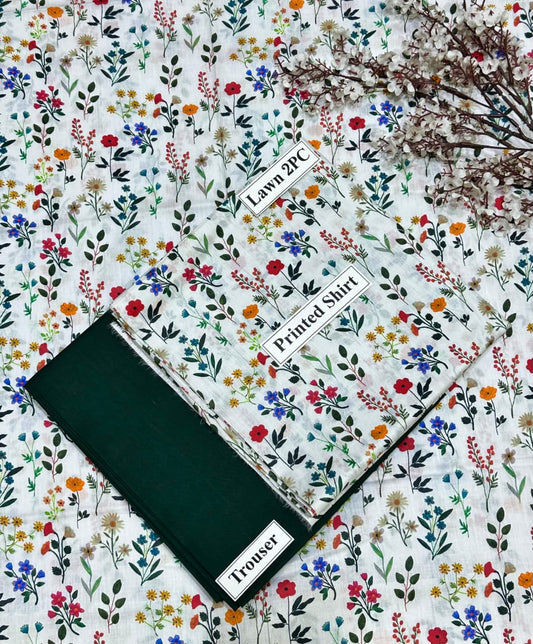 Bonanza Printed Lawn 2 Pcs 526