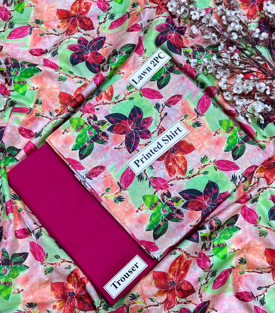 Bonanza Printed Lawn 2 Pcs 510