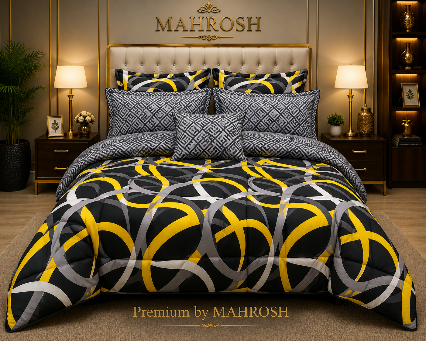 MAHROSH Premium Comforter Set #004 | Rs.3950 | Free Delivery