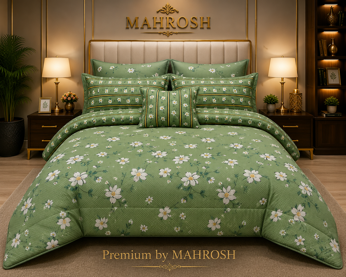MAHROSH Premium Comforter Set #008 | Rs.4350 | Free Delivery