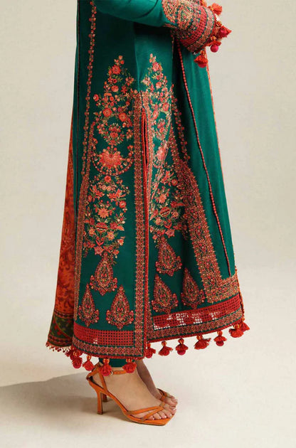 Hussain Rehar Dhanak Embroidered 3 PCS