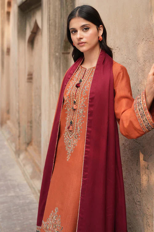 Jazmin Dhanak Embroidered 3 PCS