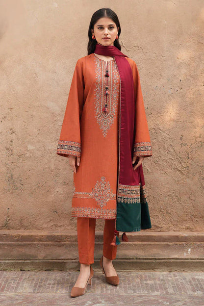 Jazmin Dhanak Embroidered 3 PCS