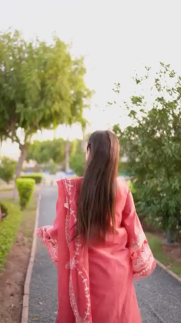 Bin Ilyas Lawn Embroidered 3 pcs