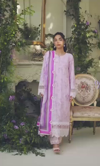 Motifz Lawn Embroidered 3 pcs