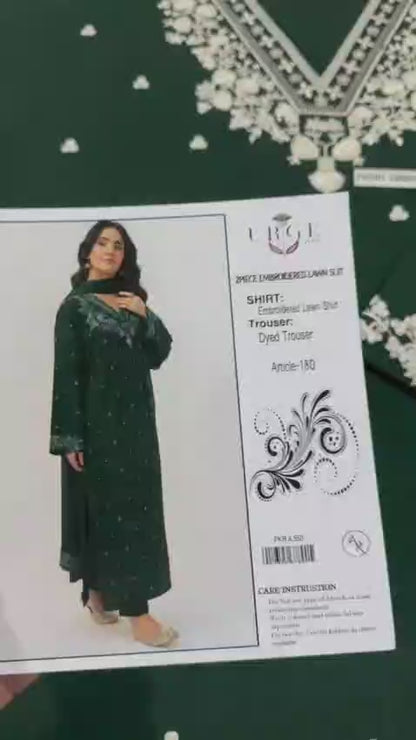 URGE Lawn Embroidered 2 pcs