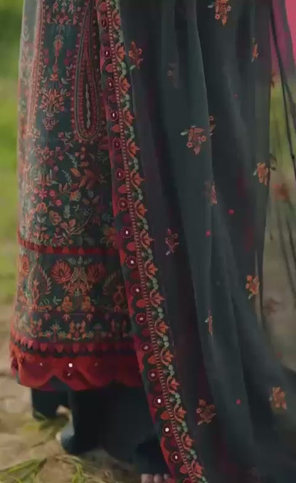 Asim Jofa  Lawn Embroidered 3 pcs